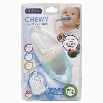 (Bundle of 2) Lucky Baby Chewy Deluxe Food Feeder